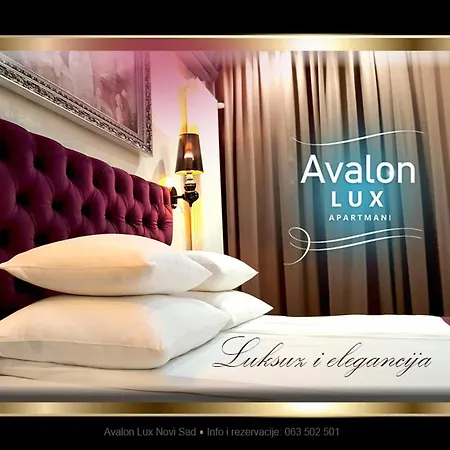Avalon Lux Studio Apartment Novi Sad Exterior foto